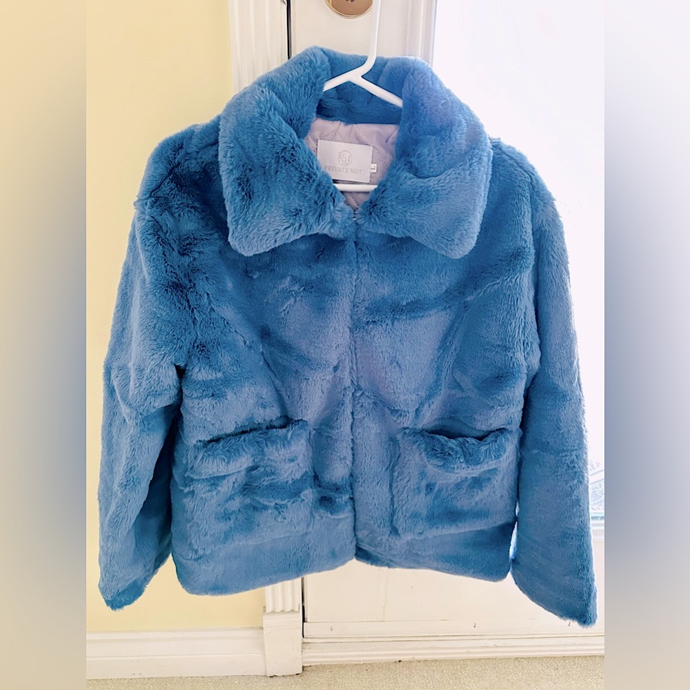 Fuzzy woman's Teddy jecket